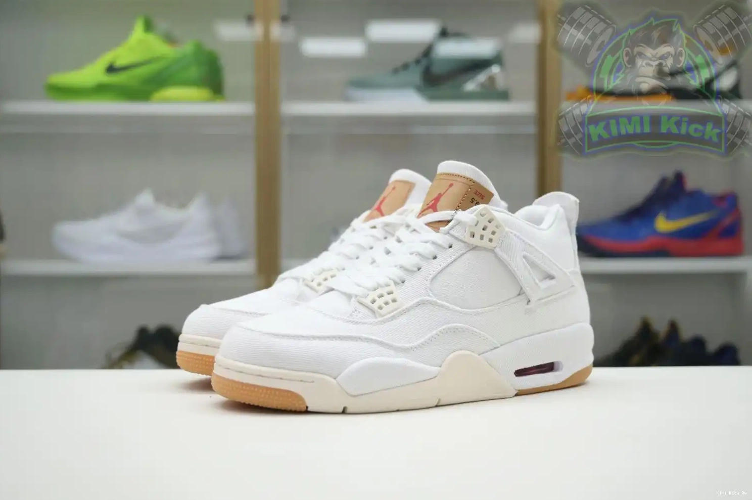 Jordan white Kimikick Air Jordan levis tag) (levis 4 0722